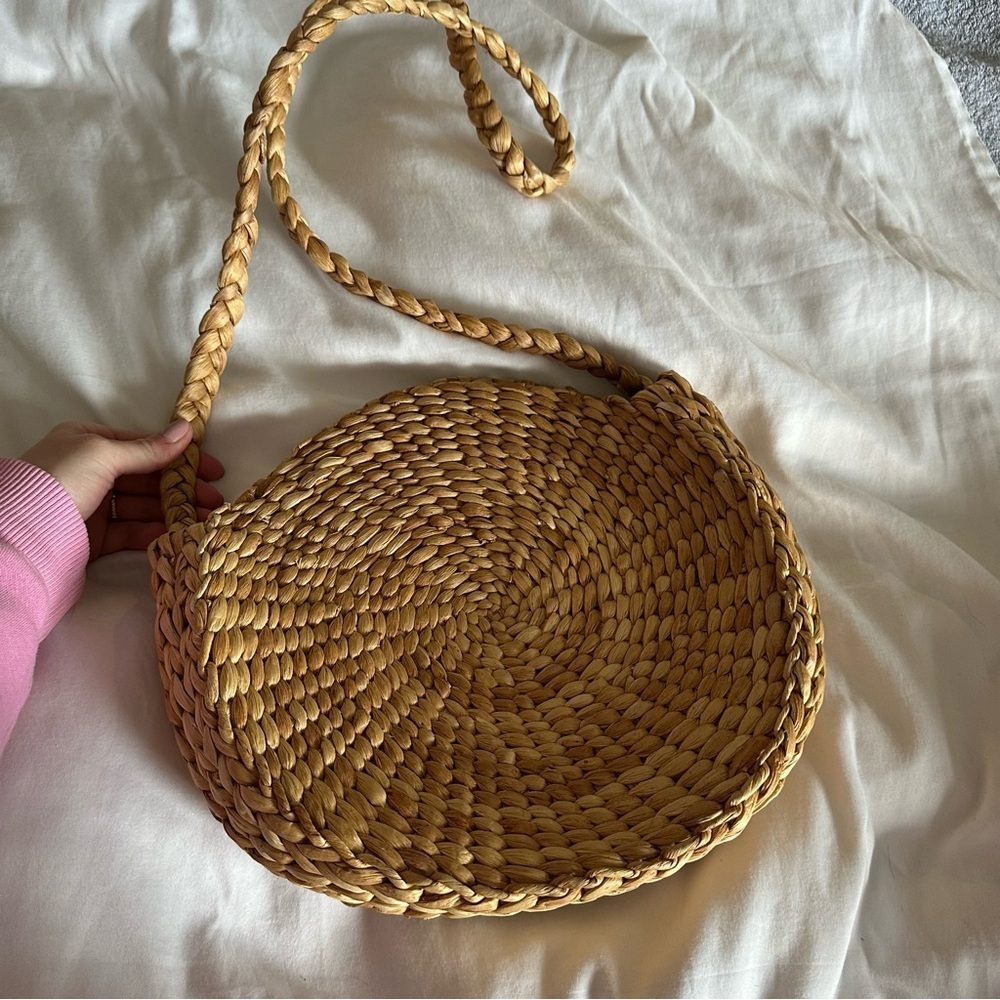 Circular Straw Bag